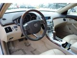 2008 Cadillac CTS Sedan Cashmere/Cocoa Interior