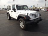 2011 Jeep Wrangler Unlimited Rubicon 4x4 Front 3/4 View