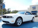 2012 Performance White Ford Mustang GT Premium Convertible #55709045
