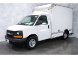 2008 Summit White Chevrolet Express Cutaway 3500 Commercial Moving Van #55709277