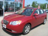 2009 Apple Red Pearl Hyundai Elantra GLS Sedan #55709567