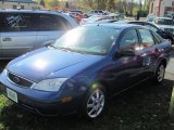 2005 French Blue Metallic Ford Focus ZX4 SE Sedan #55709564