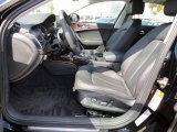 2012 Audi A6 3.0T quattro Sedan Black Interior