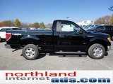 2011 Ebony Black Ford F150 XLT Regular Cab 4x4 #55708983