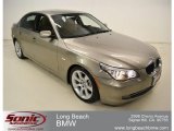 2008 Platinum Bronze Metallic BMW 5 Series 535i Sedan #55709232