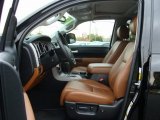 2010 Toyota Tundra Limited CrewMax 4x4 Red Rock Interior