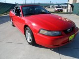 2003 Torch Red Ford Mustang V6 Convertible #55709194