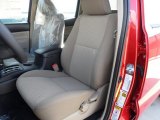 2012 Toyota Tacoma V6 Prerunner Double Cab Sand Beige Interior