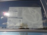 2011 Toyota RAV4 Sport Window Sticker
