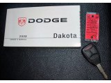2008 Dodge Dakota SXT Crew Cab 4x4 Books/Manuals