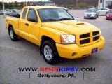 Solar Yellow Dodge Dakota in 2006