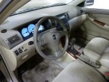 2004 Toyota Corolla LE Pebble Beige Interior