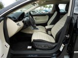 2012 Volkswagen CC Lux Plus Black/Cornsilk Beige Interior