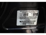 2007 X-Type Color Code for Ebony Black - Color Code: PEC
