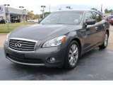 2011 Storm Front Gray Infiniti M 37 Sedan #55779534