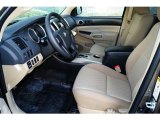 2012 Toyota Tacoma V6 SR5 Access Cab 4x4 Sand Beige Interior