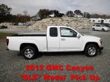 2012 Summit White GMC Canyon SLE Extended Cab #55779882