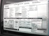 2012 GMC Sierra 1500 Regular Cab Window Sticker
