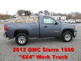 2012 Stealth Gray Metallic GMC Sierra 1500 Regular Cab 4x4 #55779879