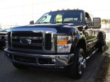 2008 Black Ford F350 Super Duty Lariat Crew Cab 4x4 Dually #55779127