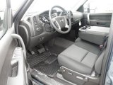 2012 GMC Sierra 3500HD SLE Crew Cab 4x4 Dually Ebony Interior