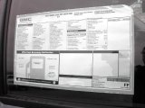 2012 GMC Sierra 3500HD SLE Crew Cab 4x4 Dually Window Sticker