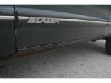 1994 Chevrolet S10 Blazer 4x4 Marks and Logos
