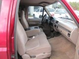 1995 Ford F150 XL Extended Cab 4x4 Beige Interior