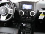 2012 Jeep Wrangler Unlimited Sahara Arctic Edition 4x4 Dashboard