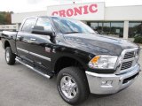 2011 Brilliant Black Crystal Pearl Dodge Ram 2500 HD Big Horn Crew Cab 4x4 #55779415