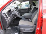 2012 Dodge Ram 1500 Express Crew Cab Dark Slate Gray/Medium Graystone Interior