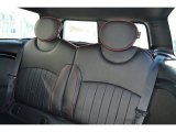2011 Mini Cooper S Clubman Black Lounge Leather/Damson Red Piping Interior