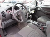 2012 Nissan Frontier SV V6 King Cab 4x4 Graphite Interior