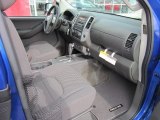2012 Nissan Frontier SV V6 King Cab 4x4 Graphite Interior