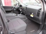 2012 Nissan Titan SV Crew Cab 4x4 Charcoal Interior