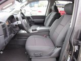 2012 Nissan Titan SV Crew Cab 4x4 Charcoal Interior