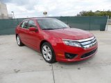 2012 Red Candy Metallic Ford Fusion SE #55756821