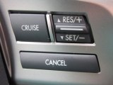 2012 Subaru Outback 2.5i Controls