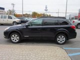 Deep Indigo Pearl Subaru Outback in 2012