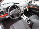 2012 Subaru Legacy 2.5i Limited Off Black Interior