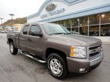 2007 Desert Brown Metallic Chevrolet Silverado 1500 LT Z71 Extended Cab 4x4 #55756802