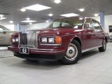 Claret Red Rolls-Royce Silver Spur in 1990