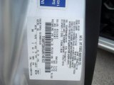 2010 Focus Color Code for Ingot Silver Metallic - Color Code: UX