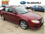 2009 Ruby Red Pearl Subaru Legacy 2.5i Sedan #55779311