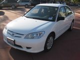 2005 Taffeta White Honda Civic LX Sedan #55779294