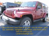2011 Deep Cherry Red Jeep Wrangler Unlimited Sahara 4x4 #55756760