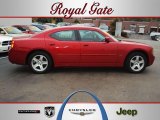 2010 Inferno Red Crystal Pearl Dodge Charger R/T #55756609
