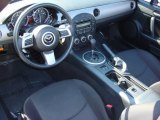2009 Mazda MX-5 Miata Sport Roadster Black Interior