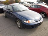 2001 Indigo Blue Metallic Chevrolet Cavalier Coupe #55756574