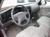 2001 Toyota Tacoma Regular Cab Charcoal Interior